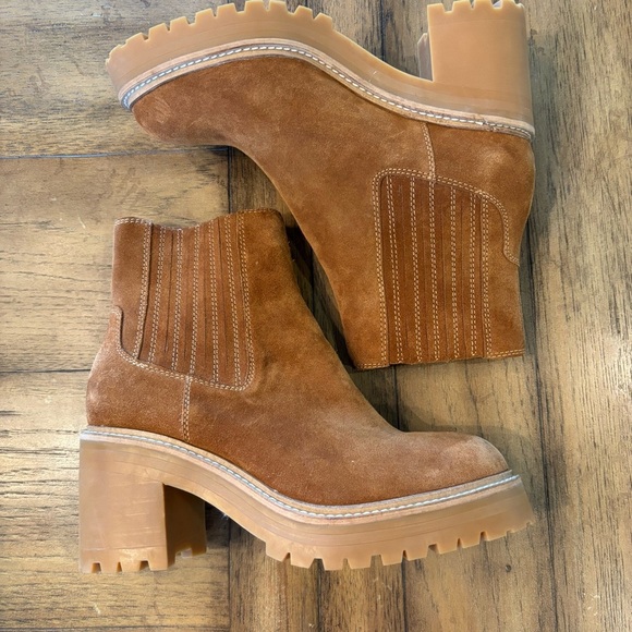 Jeffrey Campbell Brown Heeled Boots - Picture 2 of 13